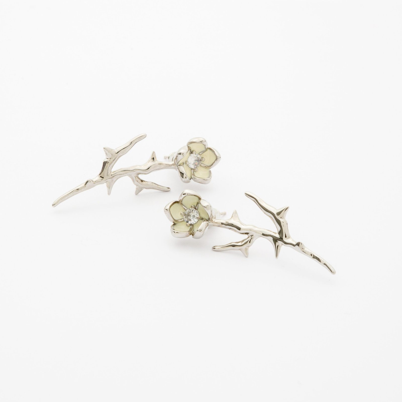 CUBIC ZIRCONIA FLOWER